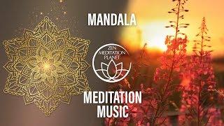 Mandala Meditation Music to Find The Unconscious Self - Art Therapy