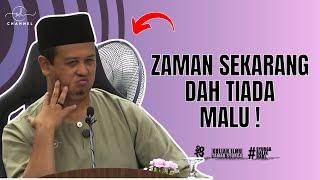 SYAMSUL DEBAT | ZAMAN SEKARANG DAH TIADA MALU !