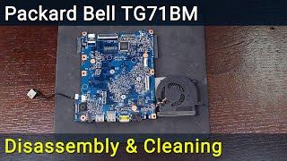 Packard Bell TG71BM Disassembly and Fan Cleaning