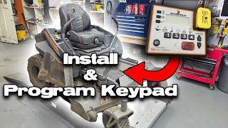 How To Program The Control Panel Console Keypad On A Spartan Mower | Easy Step By Step Instructions