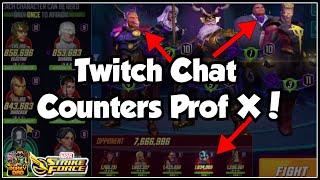 NEW AWESOME ProfX Crucible Counter! | Scottie Back In Top 30! | MSF | Marvel Strike Force