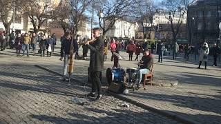 Lviv street musicians / Львівські вуличні музиканти