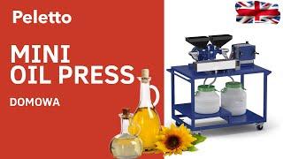 Home oil press from Peletto.pl Cold-pressed oil at home