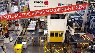 Fully Automated Press Hardening lines for SEAT by Fagor Arrasate