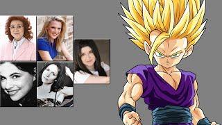 Characters Voice Comparison - "Gohan"