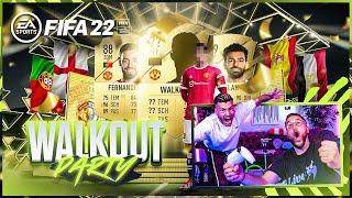 Mega PACK LUCK im PACK OPENING Walkout Party ESKALIERT in FIFA 22 !!