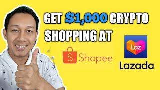 How to get $1000 crypto for free shopping at Shopee and Lazada (SocialGood App)