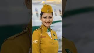 Stunning PIA Air Hostess in Iconic New Uniform Look | Cabin Crew Style 2025 | #flightattendant