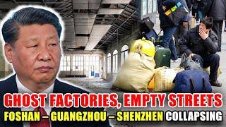 Factories Gone, Stores Empty, Streets Deserted – The SHOCKING Decline of Foshan, Guangzhou, Shenzhen