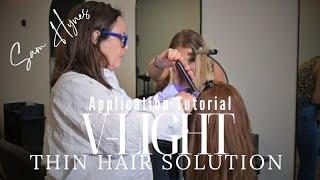 Best Hair Extensions for Fine & Thin Hair (Tried & Tested) #vlightextension #vlighttutorial