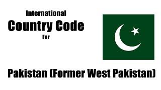 country code of pakistan | How Do You Write Pakistan Country Code ? | pakistani city code