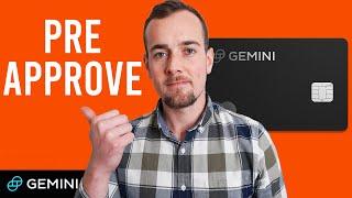 Gemini Credit Card Pre Approval Explained