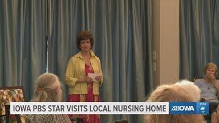 Iowa PBS star visits Waukee nursing home for special act