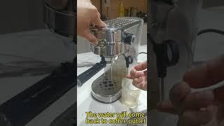 How to repair JS-105  the water come out steam wand