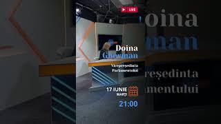 ANUNȚ | Vicepreședinta Parlamentului R.M., Doina Gherman, la Nordnews LIVE