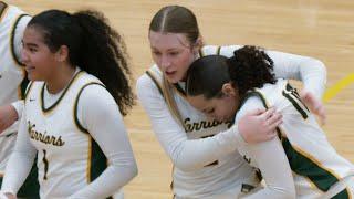 Waubonsie Valley girls basketball wins the DVC title over Neuqua Valley with a late winner