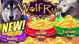 NEW WOLF RUN! AWOOO!!!!! BEST VERSION YET!? WOLF RUN WILD MOON Slot Machine (IGT)