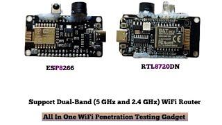 সেরা WiFi হ্যাকিং গ্যাজেট | ESP8266 And RTL8720DN 2024