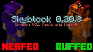 Skyblock 0.20.8 will CHANGE THE META! | Hypixel Skyblock