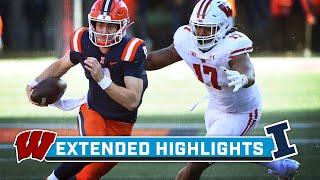 Wisconsin at Illinois | Extended Highlights | Big Ten Football | Oct. 21, 2023