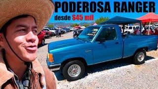 Powerful Ford Ranger, offers from $45 thousand pesos, checking prices at the Actopan Tianguis!