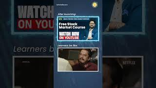 Free Stock Market Course Launched & Learners Be Like: What a Vision Sir!  #icfm #shorts
