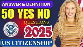 2025 US Citizenship Interview N-400 COMPLETE Question 1-50 Application for US Naturalization | uscis