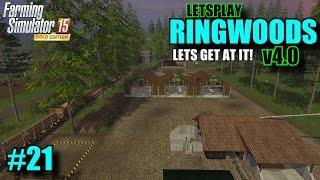 Farming Simulator 2015 - Letsplay "Ringwoods v4.0" Part 21