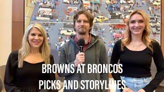 Browns at Broncos: Things to watch and game picks