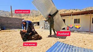 Husband's sacrifice to build a second wife shelter: trying to remove the first wife