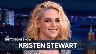 Kristen Stewart "Knocked It Out of the Park" with Her New Fiancé | The Tonight Show