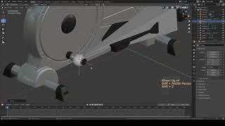 Простой риг механизмов в Blender. Риг эллиптического тренажера.