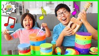 How to make DIY Musical Instruments for Kids!!