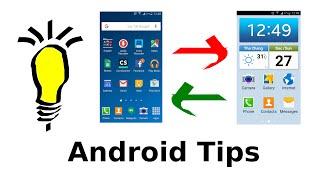 [Tip]Home Screen Mode Standard Mode And Easy Mode(วิธีการเปลี่ยนหน้าจอ แบบง่าย กับ แบบมาตราฐาน)