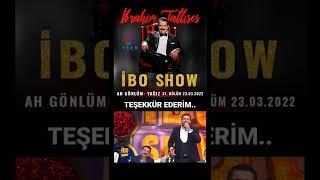 Ah Gönlüm Tamamı Poll Prodüksiyon YouTube kanalında #iboshow #ibrahimtatlıses #yağız #ahgönlüm