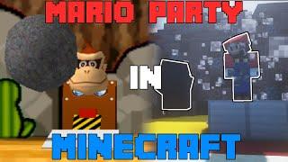 Mario Party 3 but whatever Minigame I get I create in Minecraft