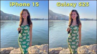 iPhone 15 vs Samsung Galaxy S23 Camera Test