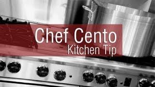 Chef Cento Kitchen Tip - Cento Olive Oil