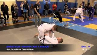 AGL 4 Amateur Grappling League™ - Jon Forsythe vs Gordon Ryan - Purple Belt Gi Tournament