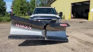 The Boss Smart Shield 9' 2" Stainless DXT V-Plow