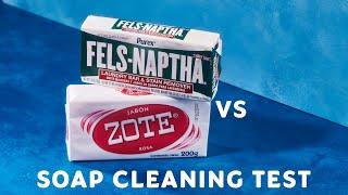 Zote vs Fels-Naptha Soap Cleaning Test!