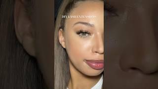 DIY Lash Extensions #lashextensions #lashtutorial