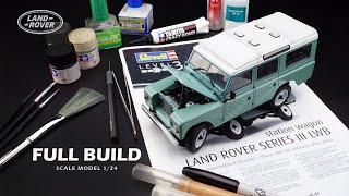 Land Rover Series III LWB | Revell | 1/24 | Scale Model Building | ASMR