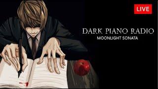 8 Hour of Dark Piano Radio - Dark Writing Inspiration | Dark Reading/Study