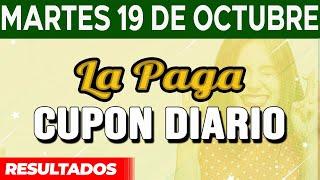 Resultado del sorteo Cupon Diario del Martes 19 de Octubre del 2021