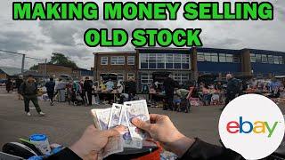 MAKING MONEY SELLING OLD STOCK AT THE CARBOOT