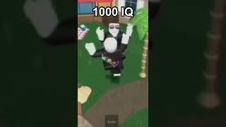 100 IQ Roblox moment..