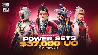 POWER4 Neon Assassins Power Sets $37,000 UC  | PUBG MOBILE 