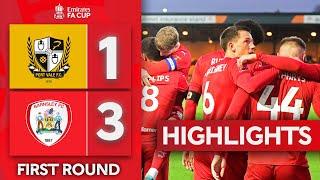 Barnsley Secure Second Round Spot | Port Vale 1-3 Barnsley | Emirates FA Cup 2024-25