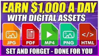 Earn $1,000 A Day With DIGITAL ASSETS Set Up Under 30 Minutes (EASY PASSIVE INCOME)